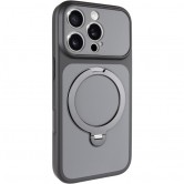 Чехол для iPhone 16 Pro Ummi Full Camera with MagSafe HQ Ring, Черный / Black Чехол для iPhone 16 Pro Ummi Full Camera with MagSafe HQ Ring, Черный / Black