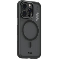 TPU+PC чохол Blueo Frosted Heat Dissip. with MagSafe для Apple iPhone 16 Pro (6.3") Чорний / Black
