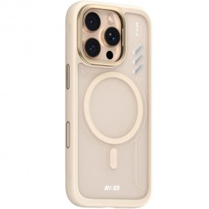 TPU+PC чехол Blueo Frosted Heat Dissip. with MagSafe для Apple iPhone 16 Pro (6.3") Золотой / Gold