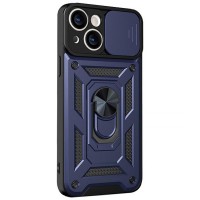 Чехол Ummi Camshield Serge Ring для Apple iPhone 15 (6.1") Синий / Navy Чехол Ummi Camshield Serge Ring для Apple iPhone 15 (6.1") Синий / Navy