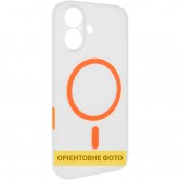 Чехол PC Slim Matte with Magnetic Fit (camera button) для Apple iPhone 16 (6.1") Orange Чехол PC Slim Matte with Magnetic Fit (camera button) для Apple iPhone 16 (6.1") Orange