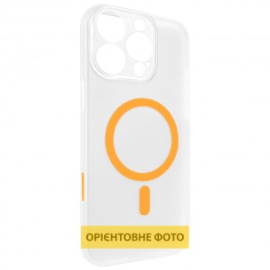 Чохол PC Slim Matte with Magnetic Fit (camera button) для Apple iPhone 16 (6.1") Orange