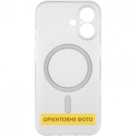 Чохол PC Slim Matte with Magnetic Fit (camera button) для Apple iPhone 16 (6.1") Orange