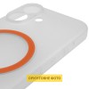 Чохол PC Slim Matte with Magnetic Fit (camera button) для Apple iPhone 16 (6.1") Orange