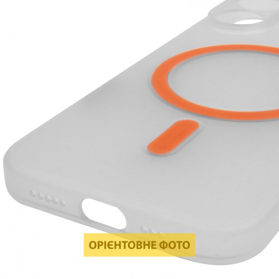 Чохол PC Slim Matte with Magnetic Fit (camera button) для Apple iPhone 16 (6.1") Orange