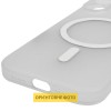 Чехол PC Slim Matte with Magnetic Fit (camera button) для Apple iPhone 16 (6.1") White