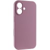 Чохол Silk Full Camera Protective (AA) NO LOGO для Apple iPhone 16 Plus (6.7") Ліловий / Lilac Pride