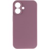Чохол Silk Full Camera Protective (AA) NO LOGO для Apple iPhone 16 Plus (6.7") Ліловий / Lilac Pride