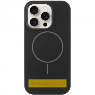Чехол Silk Full Protective (AA) NO LOGO with Magnetic Fit для Apple iPhone 16 (6.1") Черный / Black