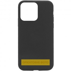 Чохол Silk (AA) NO LOGO with Magnetic Fit для Apple iPhone 16e / 17e (6.1") Чорний / Black