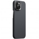 Чехол PC Carbon Protection Slim with MagSafe для Apple iPhone 15 (6.1") Black Чехол PC Carbon Protection Slim with MagSafe для Apple iPhone 15 (6.1") Black