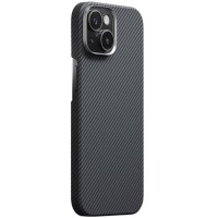 Чохол PC Carbon Protection Slim with MagSafe для Apple iPhone 15 (6.1") Black Чохол PC Carbon Protection Slim with MagSafe для Apple iPhone 15 (6.1") Black