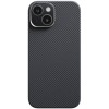 Чохол PC Carbon Protection Slim with MagSafe для Apple iPhone 15 (6.1") Black