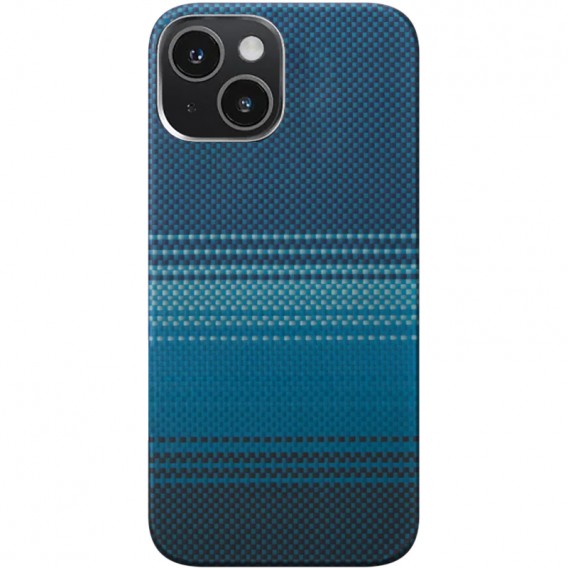 Чохол PC Carbon Protection Slim with MagSafe для Apple iPhone 15 (6.1") Blue Чохол PC Carbon Protection Slim with MagSafe для Apple iPhone 15 (6.1") Blue