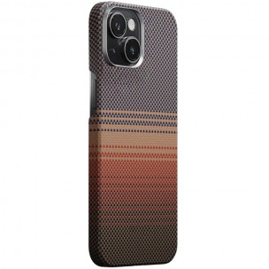 Чохол PC Carbon Protection Slim with MagSafe для Apple iPhone 15 (6.1") Red