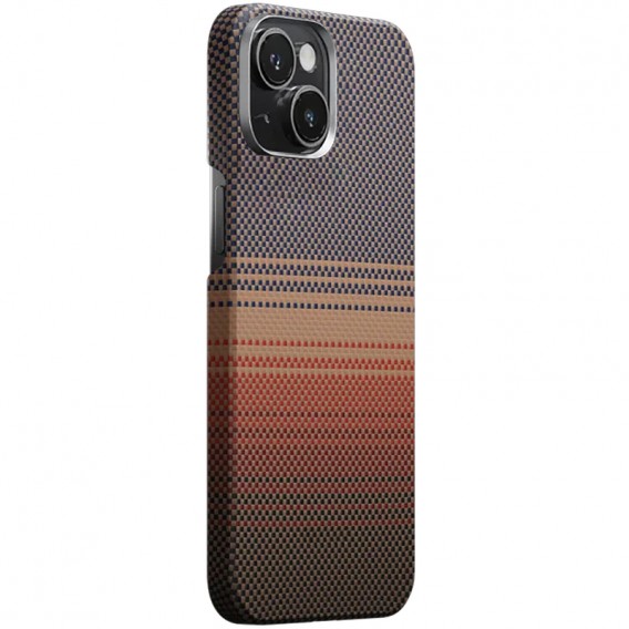 Чохол PC Carbon Protection Slim with MagSafe для Apple iPhone 15 (6.1") Red