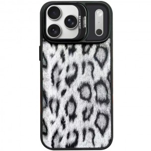 Чехол TPU+PC Wild Leopard with Magnetic Fit для Apple iPhone 15 Pro Max (6.7") Black
