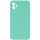Чохол Silk Square Full Camera Protective (AA) NO LOGO для Apple iPhone 11 (6.1") Бірюзовий / Turquoise