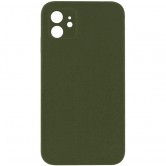Чехол Silk Square Full Camera Protective (AA) NO LOGO для Apple iPhone 11 (6.1") Зеленый / Cyprus Green