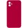 Чохол Silk Square Full Camera Protective (AA) NO LOGO для Apple iPhone 11 (6.1") Червоний / Rose Red