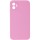 Чохол Silk Square Full Camera Protective (AA) NO LOGO для Apple iPhone 11 (6.1") Рожевий / Light pink