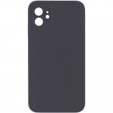 Чехол Silk Square Full Camera Protective (AA) NO LOGO для Apple iPhone 11 (6.1") Серый / Dark Gray