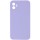 Чохол Silk Square Full Camera Protective (AA) NO LOGO для Apple iPhone 11 (6.1") Бузковий / Dasheen