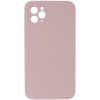 Чохол Silk Square Full Camera Protective (AA) NO LOGO для Apple iPhone 11 Pro (5.8") Рожевий / Pink Sand