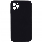 Чехол для iPhone 11 Pro Epik Silicone Case Square Full Camera Protective (AA) NO LOGO, Черный / Black