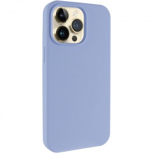 Чохол Silk Full Protective (AA) NO LOGO для Apple iPhone 14 Pro Max (6.7") Блакитний / Lilac Blue