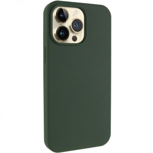 Чехол Silk Full Protective (AA) NO LOGO для Apple iPhone 14 Pro Max (6.7") Зеленый / Cyprus Green