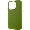 Чохол Silk Full Protective (AA) NO LOGO для Apple iPhone 14 Pro Max (6.7") Зелений / Dark Olive
