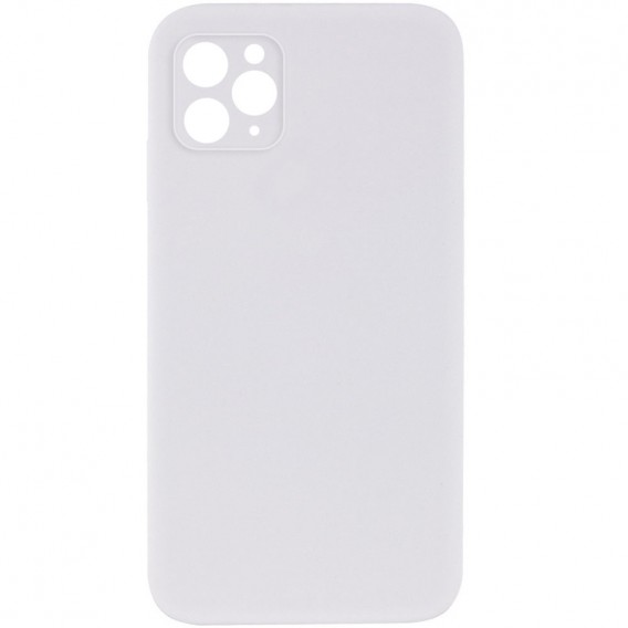 Чохол Silk Square Full Camera Protective (AA) NO LOGO для Apple iPhone 11 Pro Max (6.5") Білий / White