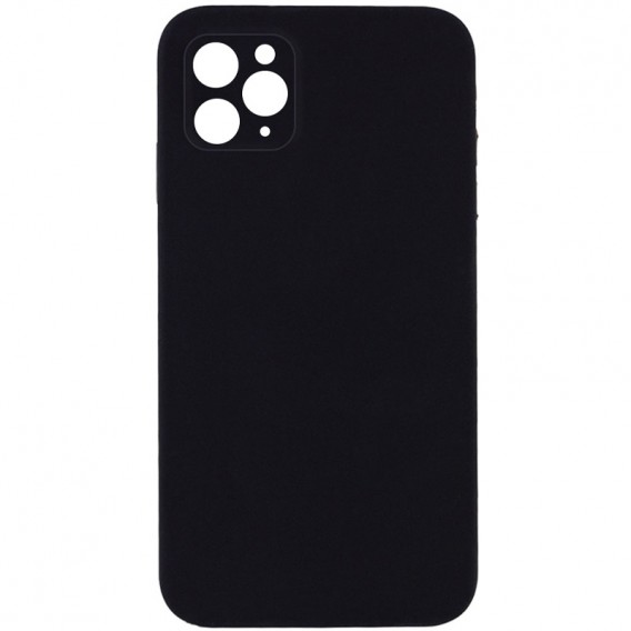 Чохол Silk Square Full Camera Protective (AA) NO LOGO для Apple iPhone 11 Pro Max (6.5") Чорний / Black
