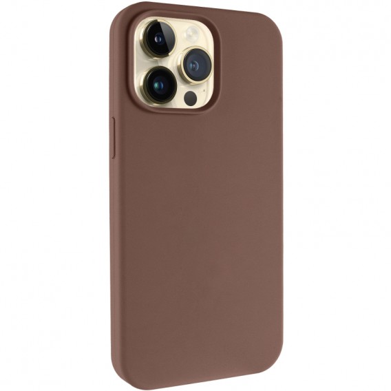 Чохол Silk Full Protective (AA) NO LOGO для Apple iPhone 13 Pro (6.1") Коричневий / Brown