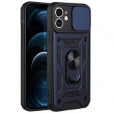 Чехол Ummi Camshield Serge Ring для Apple iPhone 11 (6.1") Синий / Navy Чехол Ummi Camshield Serge Ring для Apple iPhone 11 (6.1") Синий / Navy