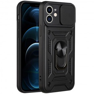 Чохол Ummi Camshield Serge Ring для Apple iPhone 11 (6.1") Чорний / Black Чохол Ummi Camshield Serge Ring для Apple iPhone 11 (6.1") Чорний / Black