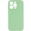 Чохол Silk Full Camera Protective (AA) NO LOGO для Apple iPhone 13 Pro (6.1") Зелений / Pistachio