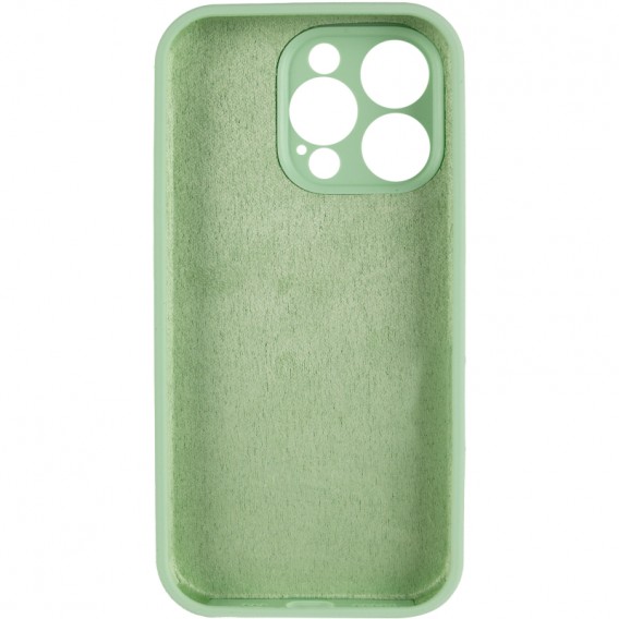 Чохол Silk Full Camera Protective (AA) NO LOGO для Apple iPhone 13 Pro (6.1") Зелений / Pistachio