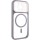 Чохол TPU+PC GETMAN Moon Clear with MagSafe для Apple iPhone 13 Pro (6.1") Grey