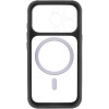 Чохол TPU+PC GETMAN Moon Clear with MagSafe для Apple iPhone 13 Pro (6.1") Black