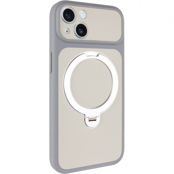 Чохол Ummi Full Camera with MagSafe HQ Ring для Apple iPhone 13 (6.1") Grey