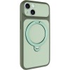 Чохол Ummi Full Camera with MagSafe HQ Ring для Apple iPhone 13 (6.1") Green