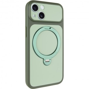Чехол Ummi Full Camera with MagSafe HQ Ring для Apple iPhone 13 (6.1") Green