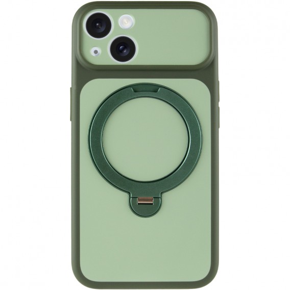 Чохол Ummi Full Camera with MagSafe HQ Ring для Apple iPhone 13 (6.1") Green Чохол Ummi Full Camera with MagSafe HQ Ring для Apple iPhone 13 (6.1") Green