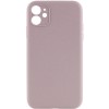 Чохол Silk Full Camera Protective (AA) NO LOGO для Apple iPhone 12 (6.1") Сірий / Lavender