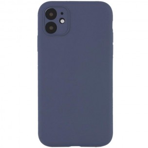 Чохол Silk Full Camera Protective (AA) NO LOGO для Apple iPhone 12 (6.1") Сірий / Lavender Gray