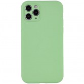 Чехол Silk Full Camera Protective (AA) NO LOGO для Apple iPhone 12 Pro Max (6.7") Мятный / Mint Чехол Silk Full Camera Protective (AA) NO LOGO для Apple iPhone 12 Pro Max (6.7") Мятный / Mint