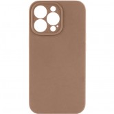 Чехол Silk Full Camera Protective (AA) NO LOGO для Apple iPhone 12 Pro Max (6.7") Бежевый / Desert Gold