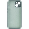 Чохол Silk Full Camera Protective (AA) NO LOGO для Apple iPhone 13 (6.1") Зелений / Pine green